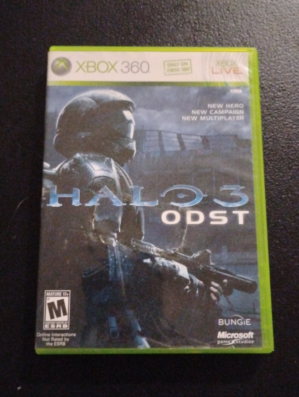 Halo 3: ODST (Xbox 360) - 2-Disc Complete Set w/ Manual - CIB Great Condition